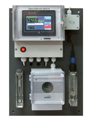chlorine residual analyzer AH-2003/10
