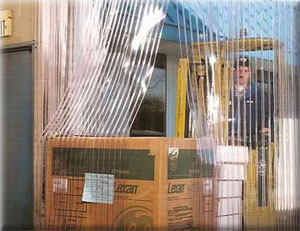 pvc trakaste zavese - primena