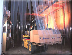 pvc trakaste zavese - primena